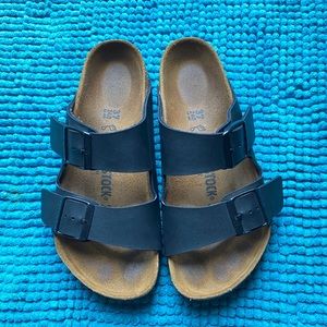 Black Birkenstock Arizona Sandals
